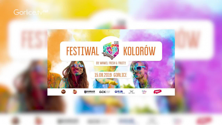 Festiwal Kolorów by Wawel - Gorlice 2019 już 15 sierpnia