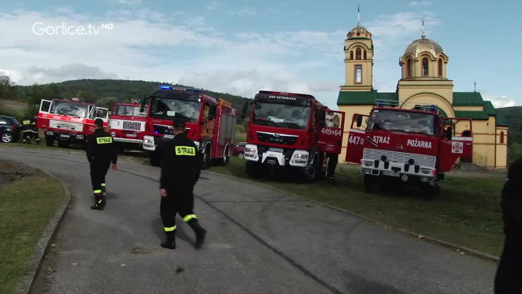 Gminne ćwiczenia jednostek OSP gminy Gorlice w Bielance