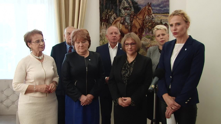 Briefing prasowy poświęcony działalności Wód Polskich na terenie powiatu Gorlickiego