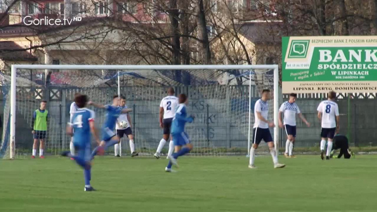 Glinik Gorlice przegrywa na koniec rundy jesiennej