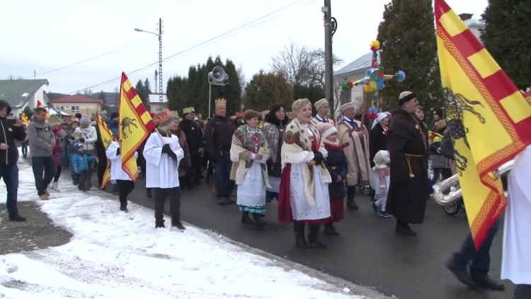 Orszak Trzech Króli przeszedł z Dominikowic do Kobylanki