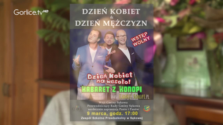 Gmina Sękowa zaprasza na Dzień Kobiet i Dzień Mężczyzn