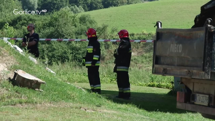 W Moszczenicy znaleziono stary pocisk