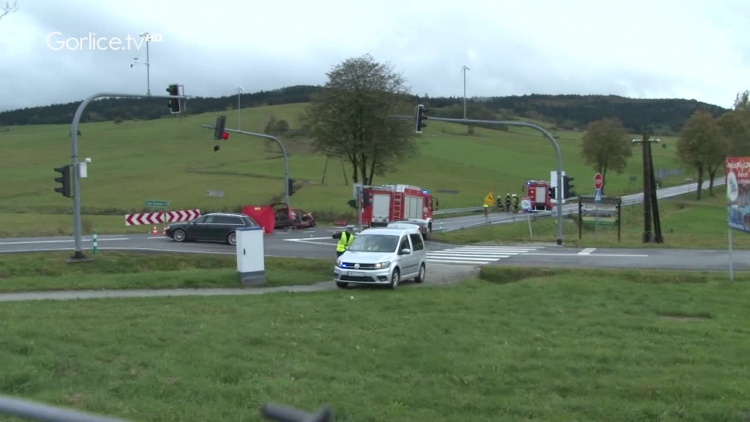 Śmiertelne zderzenie samochodowe w Gładyszowie!