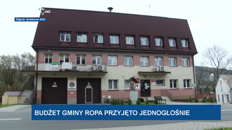 Budżet gminy Ropa przyjęto jednogłośnie