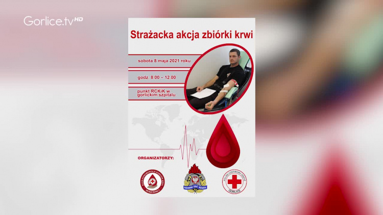 Już w przyszłą sobotę w Gorlickim Szpitalu odbędzie się Strażacka akcja zbiórki krwi!