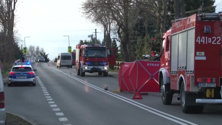 Śmiertelny wypadek w Łużnej koło Gorlic