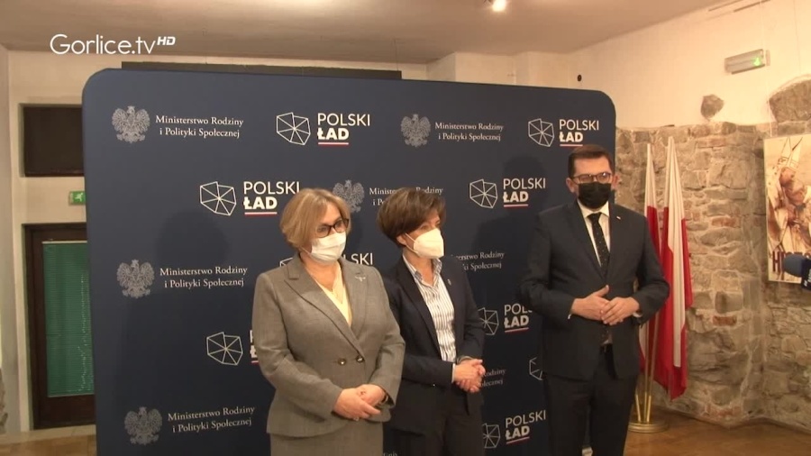 Briefing prasowy z udziałem Pani Minister Rodziny i Polityki Społecznej Marleny Maląg