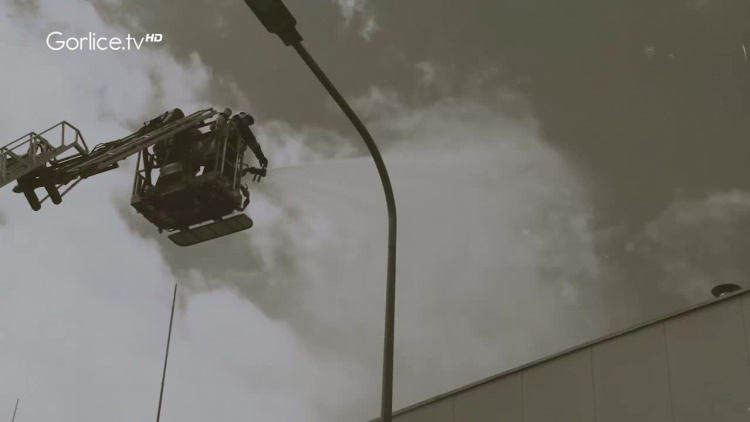 Ćwiczenia strażackie w Galerii Gorlickiej