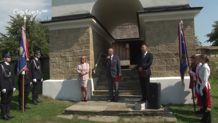 Uroczyste odsłonięcie pamiątkowej tablicy w 115. rocznicę urodzin Marii Kotarby ,, Sprawiedliwa Wśród Narodów Świata "