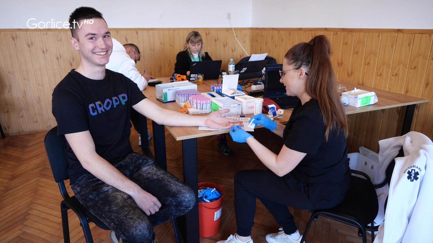 Rekordowa akcja oddawania krwi w Bieczu - pozyskano ponad 27 litrów krwi!