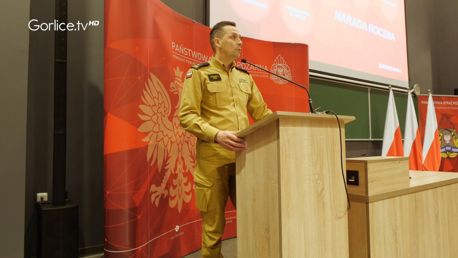 Narada roczna Komendy Powiatowej PSP w Gorlicach