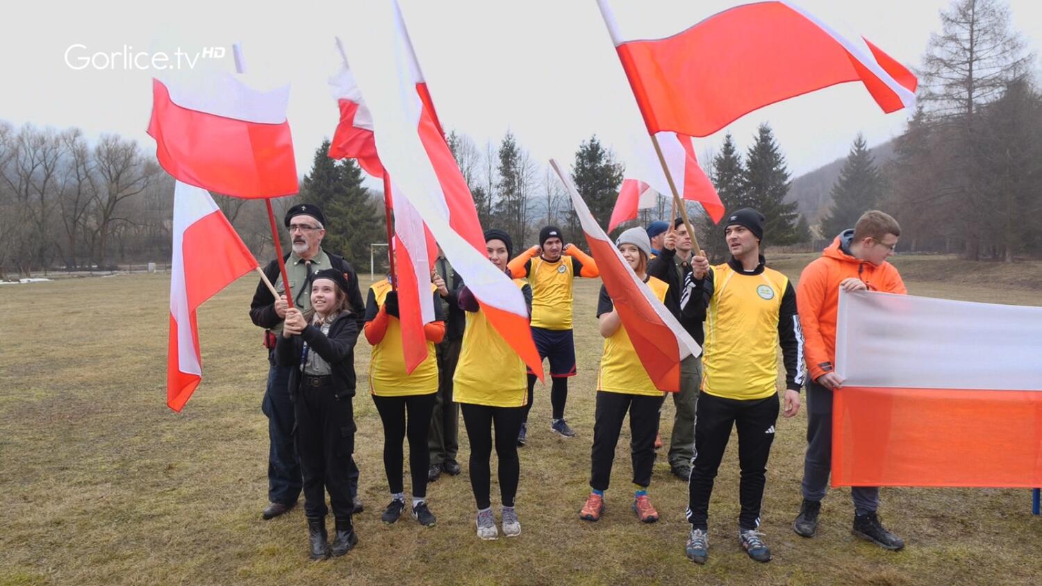 II Szkolny Bieg Tropem Wilczym w ZSCKR w Hańczowej