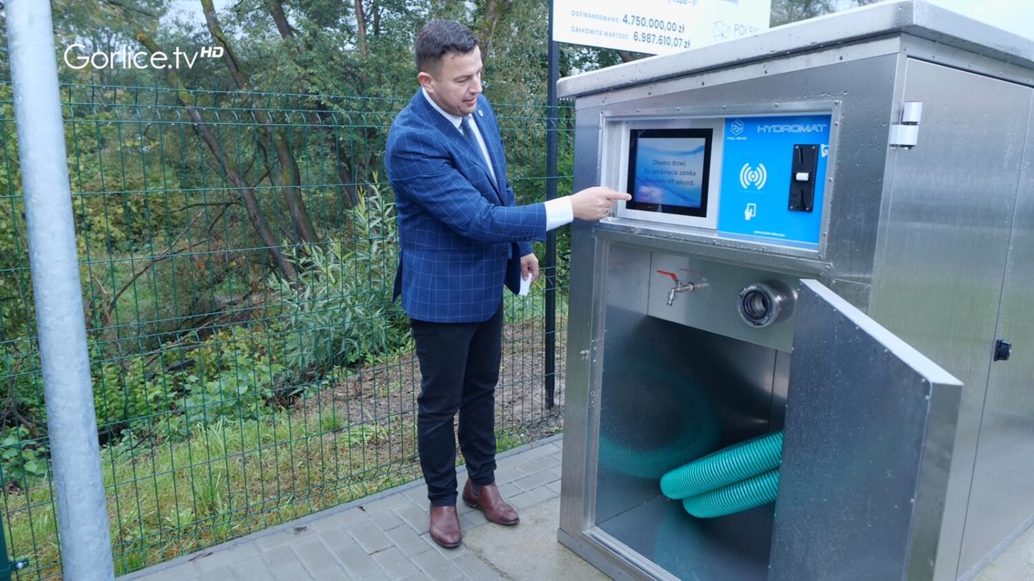 Otwarcie wodociągu w Ropie