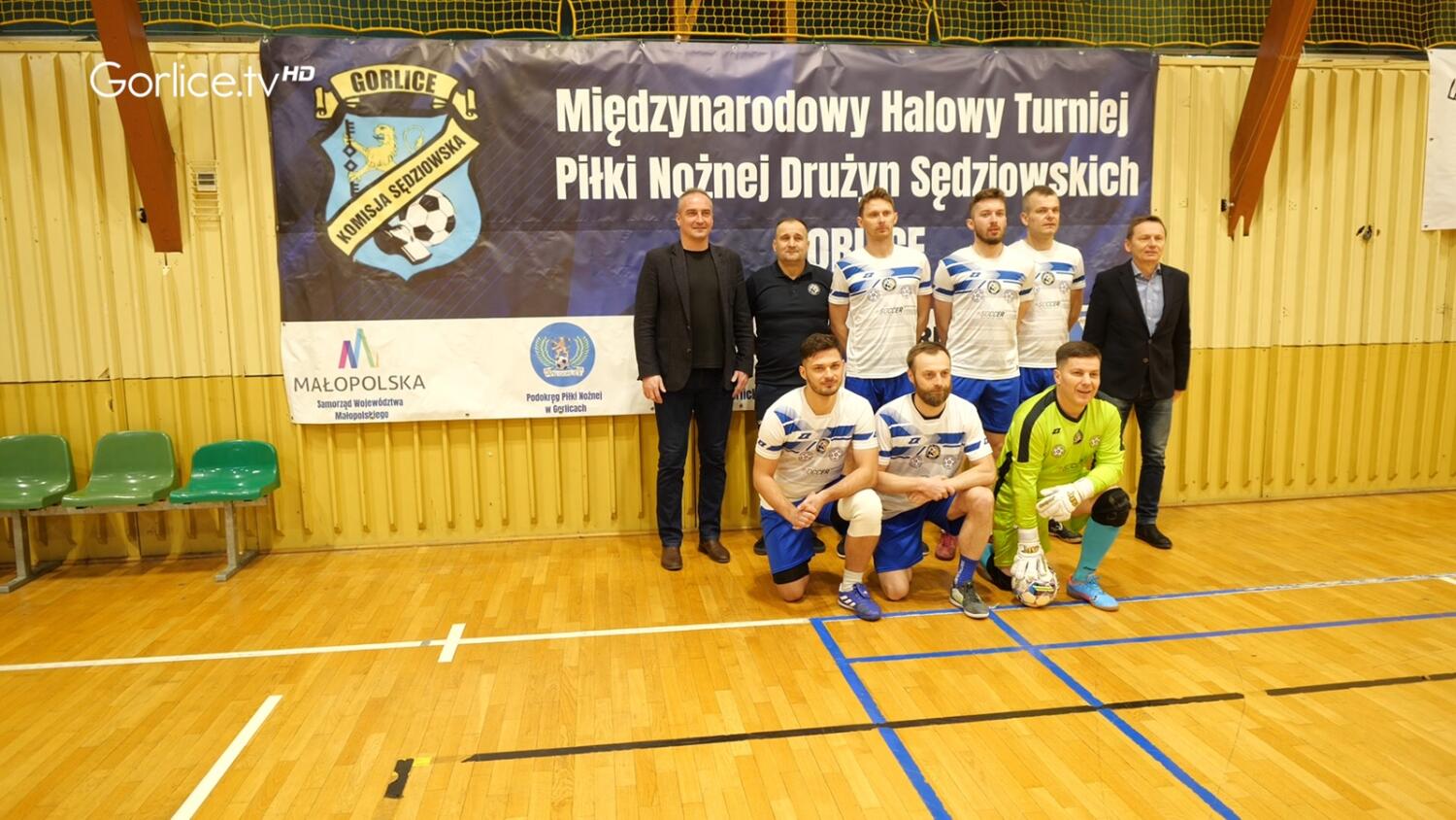 XXVIII Międzynarodowy Halowy Turnieju Piłki Nożnej Drużyn Sędziowskich wygrywają arbitrzy z KS Gorlice