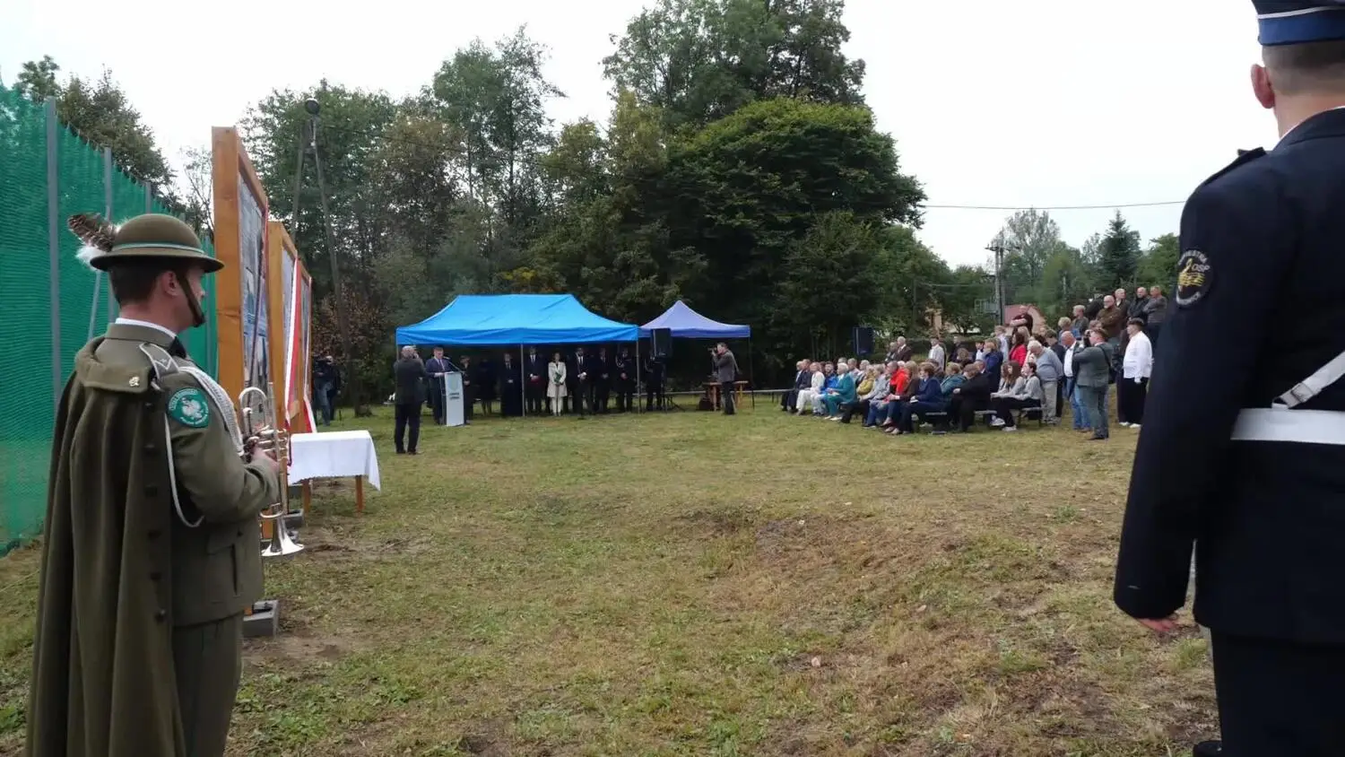 Uroczyste obchody 87 rocznicy pacyfikacji wsi Rozdziele.mp4